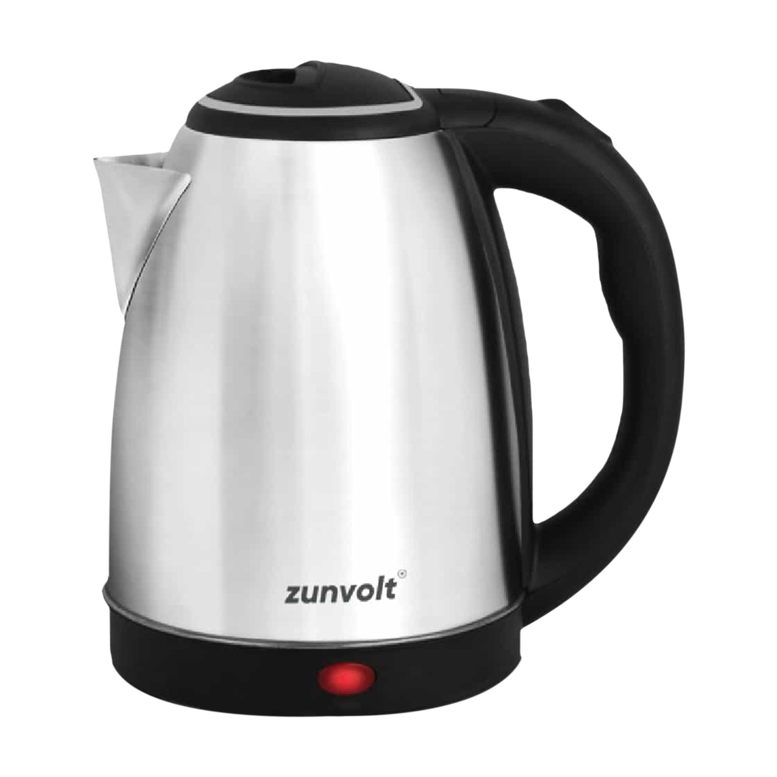 Buy Zunvolt 1500 Watt 2 Litre Electric Kettle With Cordless Pouring Silver Online Croma 8033